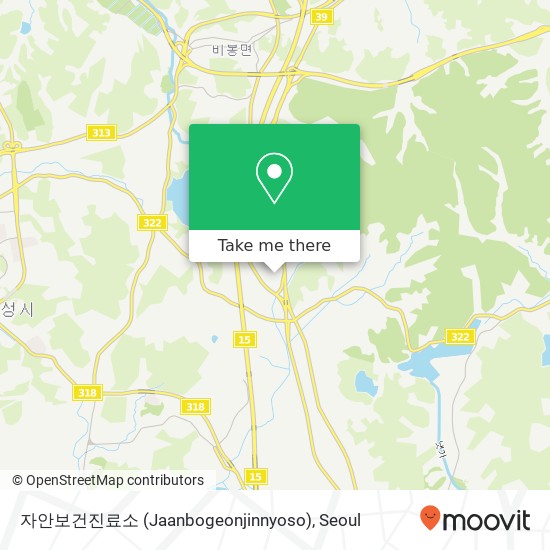 자안보건진료소 (Jaanbogeonjinnyoso) map