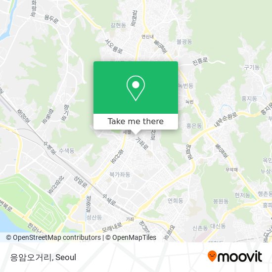 응암오거리 map