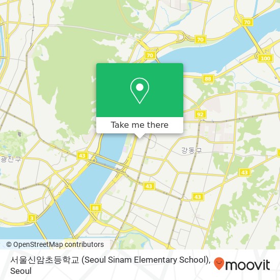 서울신암초등학교 (Seoul Sinam Elementary School) map