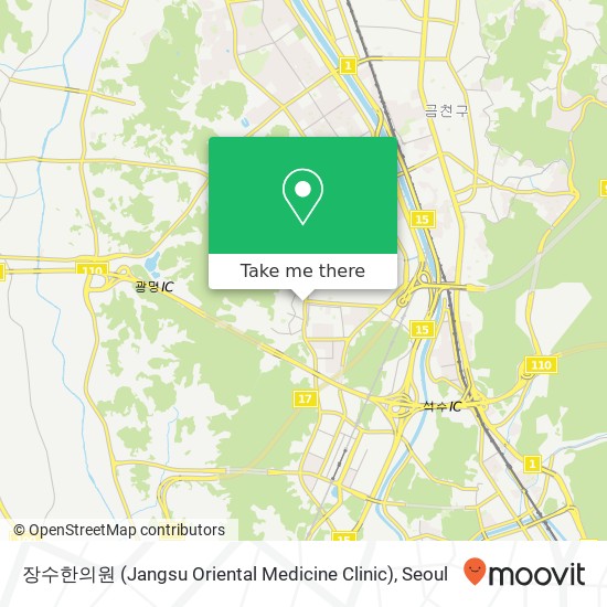 장수한의원 (Jangsu Oriental Medicine Clinic) map