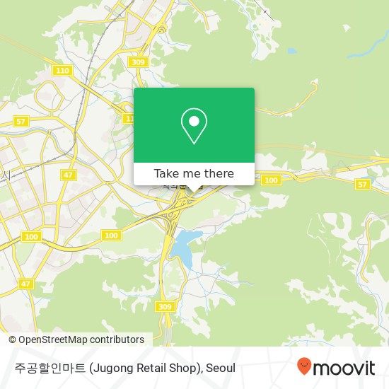 주공할인마트 (Jugong Retail Shop) map