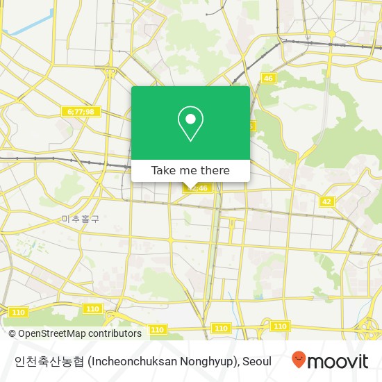 인천축산농협 (Incheonchuksan Nonghyup) map