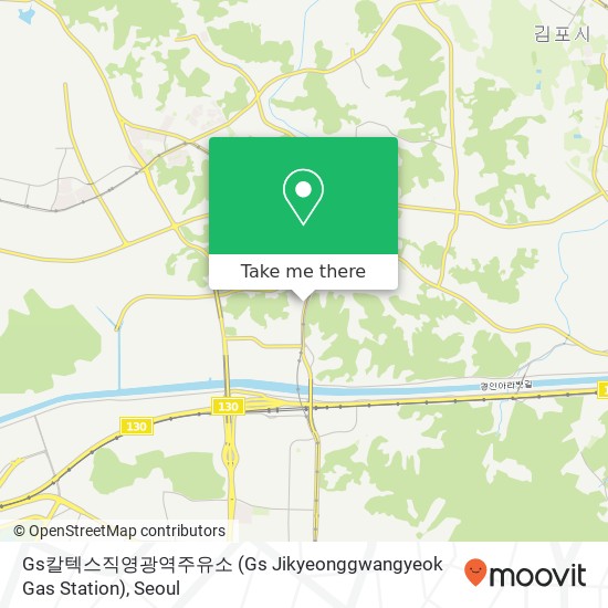 Gs칼텍스직영광역주유소 (Gs Jikyeonggwangyeok Gas Station) map