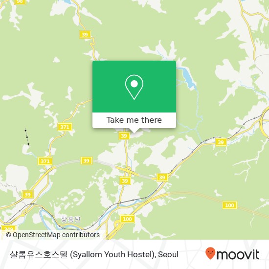 샬롬유스호스텔 (Syallom Youth Hostel) map