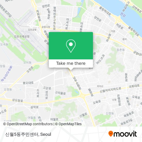 신월5동주민센터 map