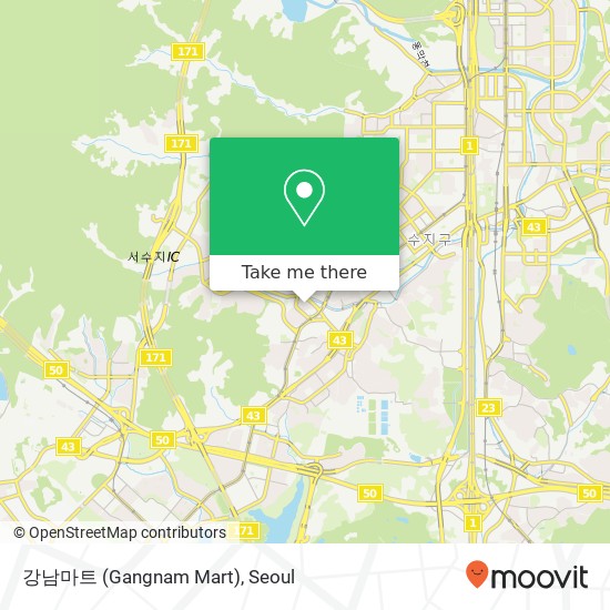 강남마트 (Gangnam Mart) map