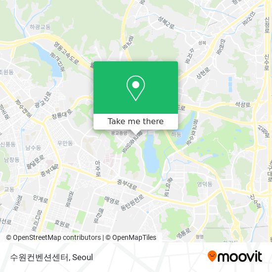 수원컨벤션센터 map