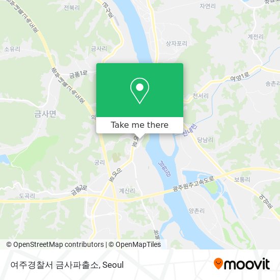 여주경찰서 금사파출소 map