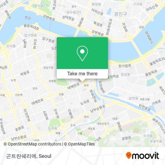 곤트란쉐리에 map
