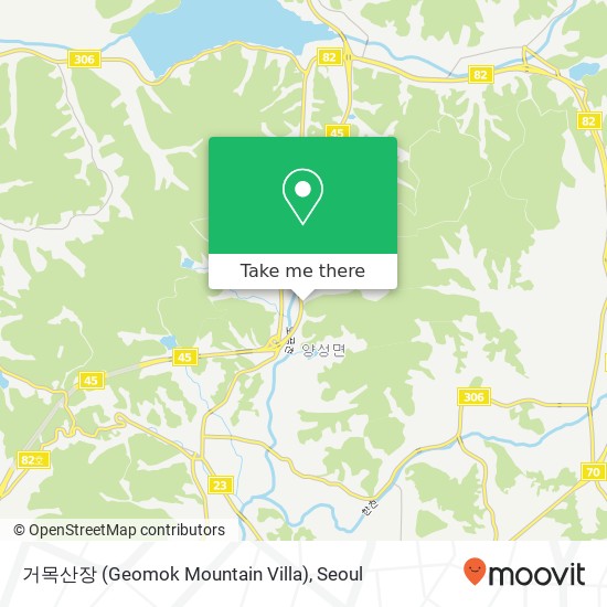 거목산장 (Geomok Mountain Villa) map