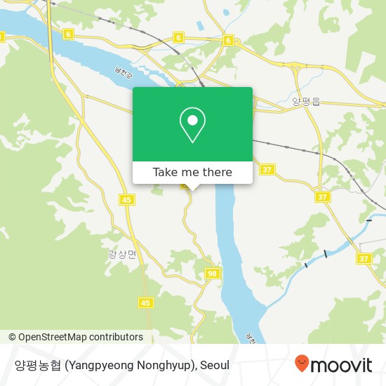 양평농협 (Yangpyeong Nonghyup) map