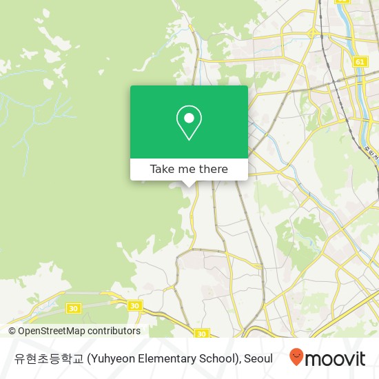 유현초등학교 (Yuhyeon Elementary School) map