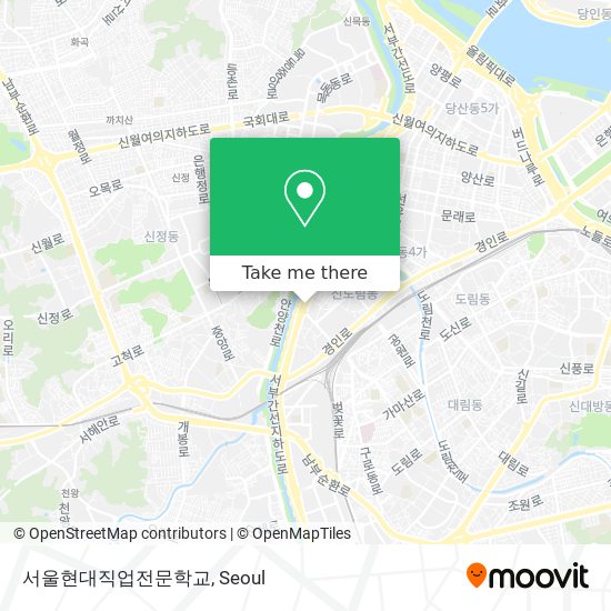 서울현대직업전문학교 map