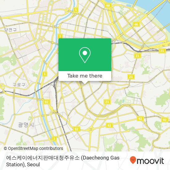 에스케이에너지판매대청주유소 (Daecheong Gas Station) map