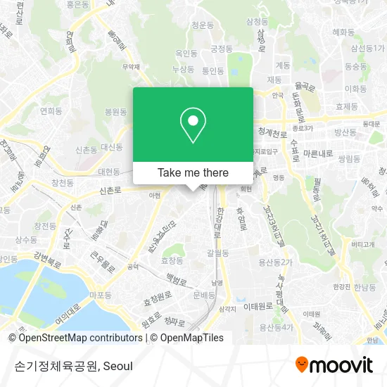 손기정체육공원 map