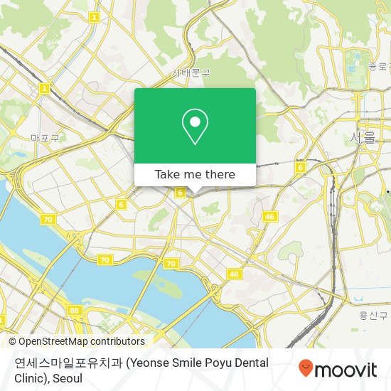 연세스마일포유치과 (Yeonse Smile Poyu Dental Clinic) map