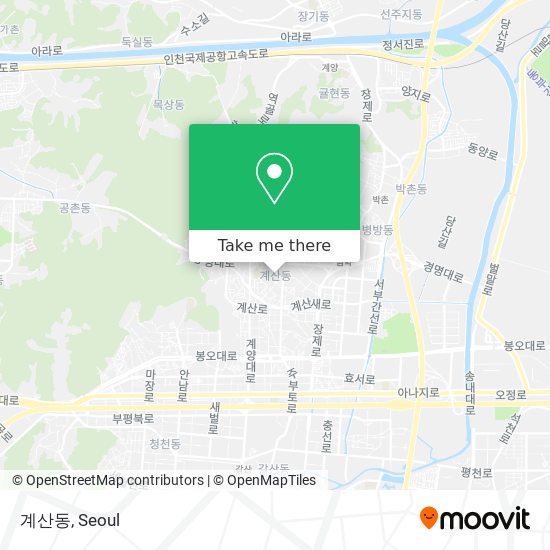 계산동 map