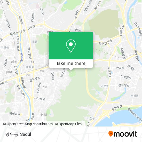 망우동 map