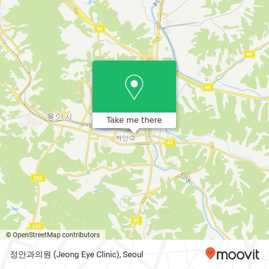 정안과의원 (Jeong Eye Clinic) map