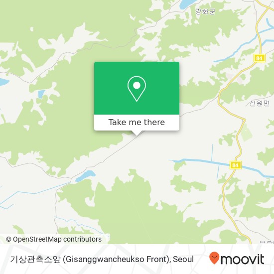 기상관측소앞 (Gisanggwancheukso Front) map