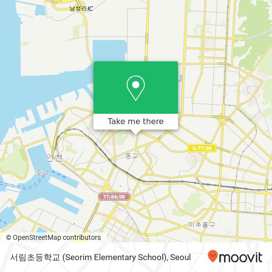 서림초등학교 (Seorim Elementary School) map