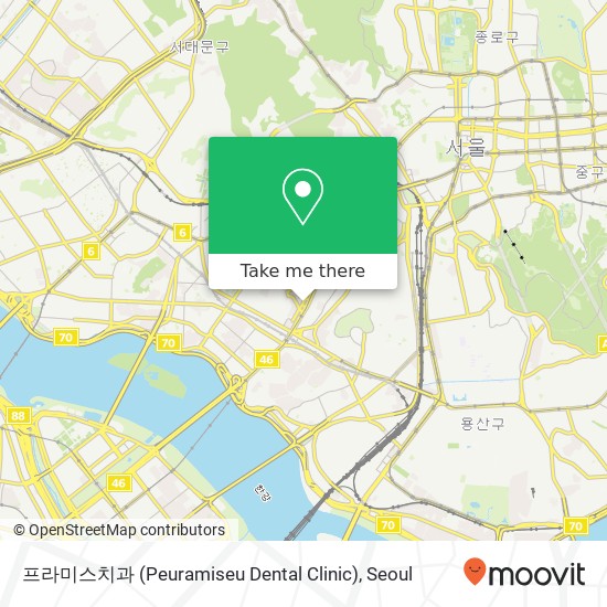 프라미스치과 (Peuramiseu Dental Clinic) map