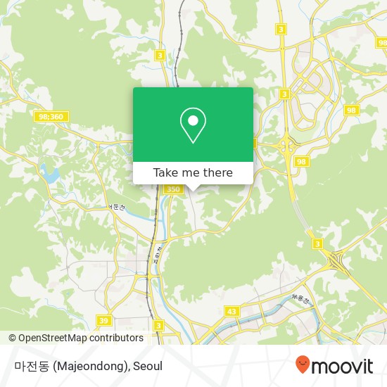 마전동 (Majeondong) map