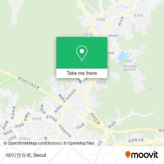 래미안슈르 map