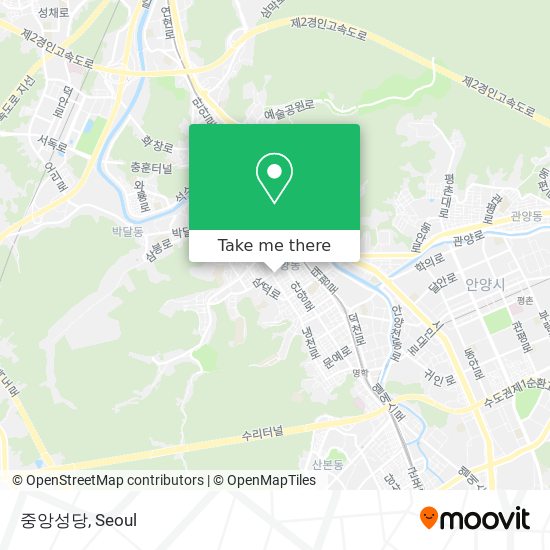중앙성당 map