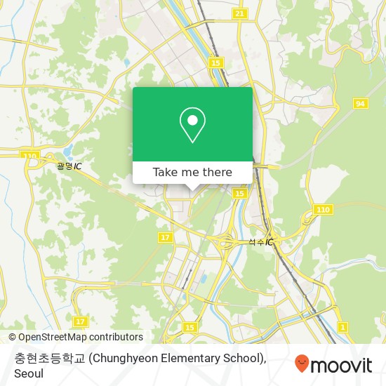 충현초등학교 (Chunghyeon Elementary School) map