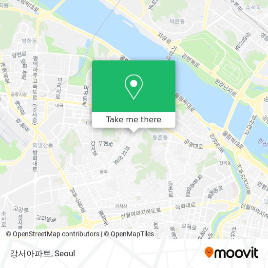강서아파트 map