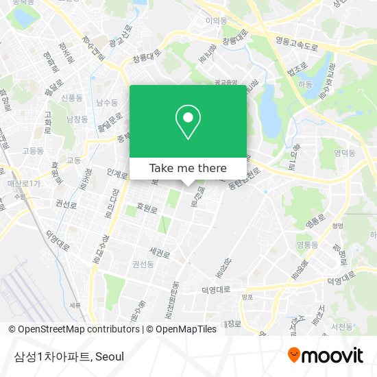 삼성1차아파트 map
