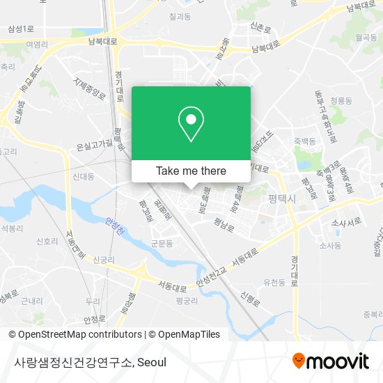 사랑샘정신건강연구소 map