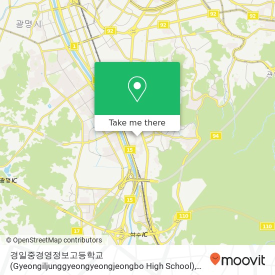 경일중경영정보고등학교 (Gyeongiljunggyeongyeongjeongbo High School) map