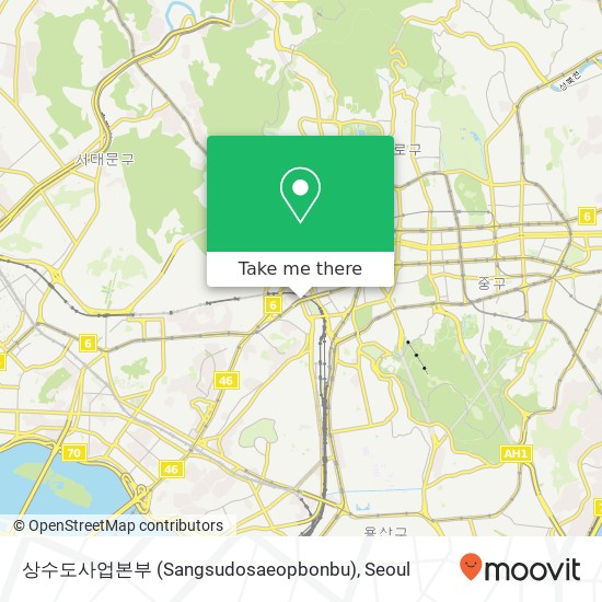 상수도사업본부 (Sangsudosaeopbonbu) map