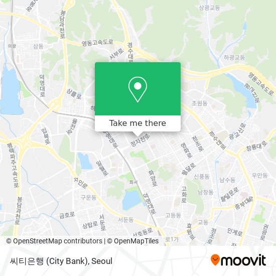 씨티은행 (City Bank) map