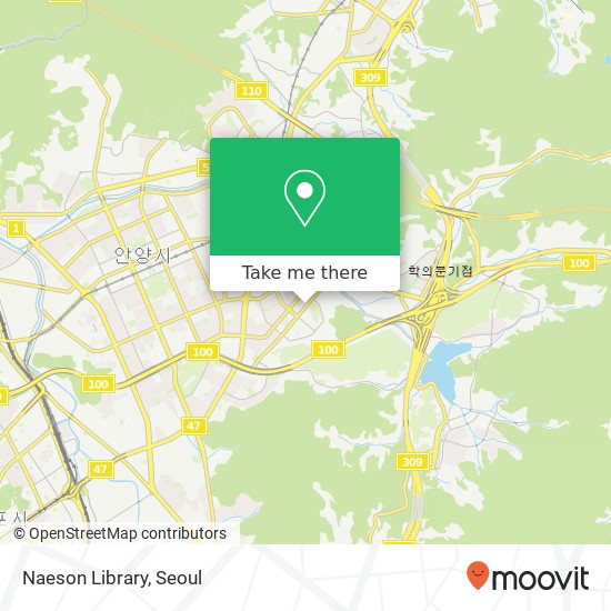 Naeson Library map
