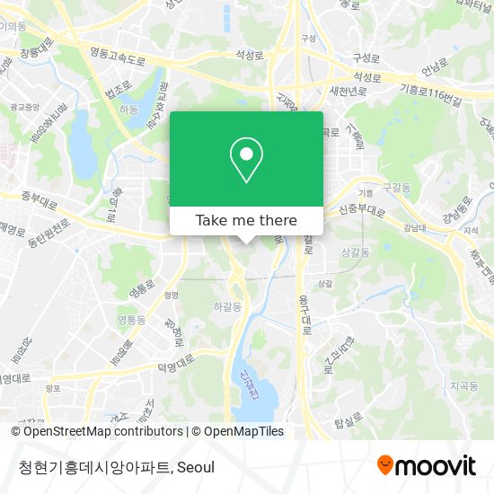 청현기흥데시앙아파트 map