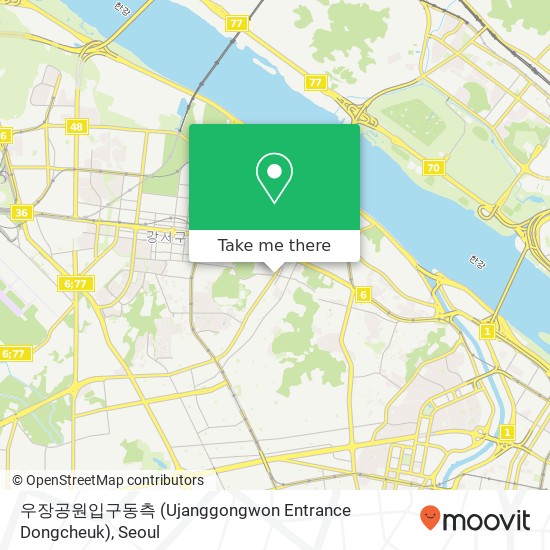 우장공원입구동측 (Ujanggongwon Entrance Dongcheuk) map