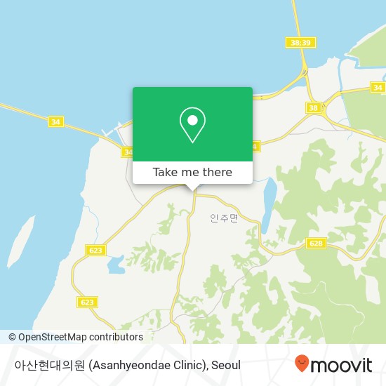 아산현대의원 (Asanhyeondae Clinic) map