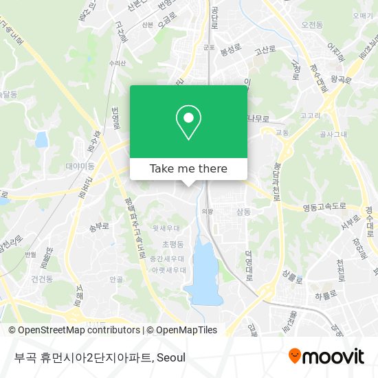 부곡 휴먼시아2단지아파트 map