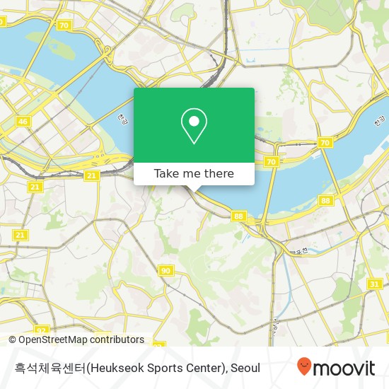 흑석체육센터(Heukseok Sports Center) map