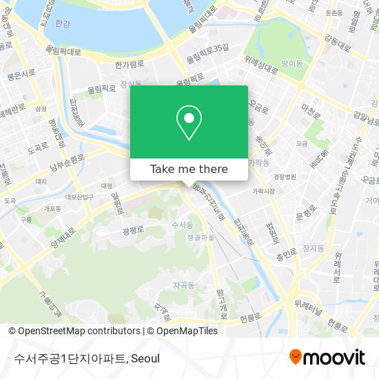 수서주공1단지아파트 map