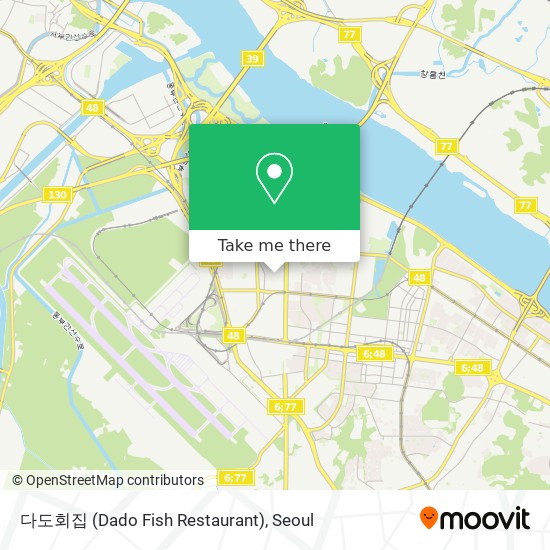 다도회집 (Dado Fish Restaurant) map