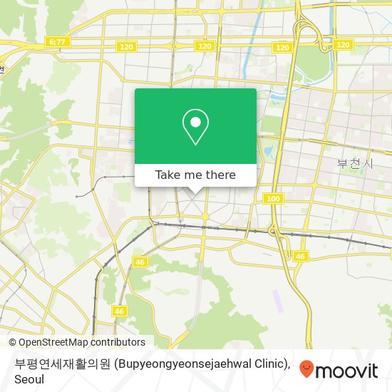 부평연세재활의원 (Bupyeongyeonsejaehwal Clinic) map