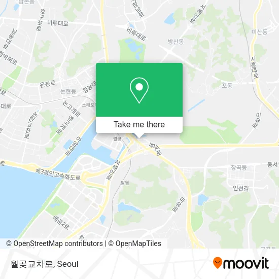 월곶교차로 map