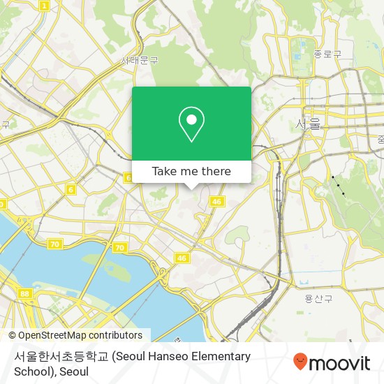 서울한서초등학교 (Seoul Hanseo Elementary School) map