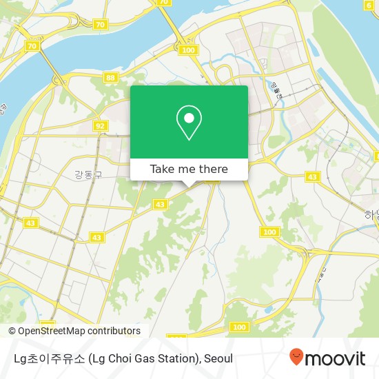 Lg초이주유소 (Lg Choi Gas Station) map