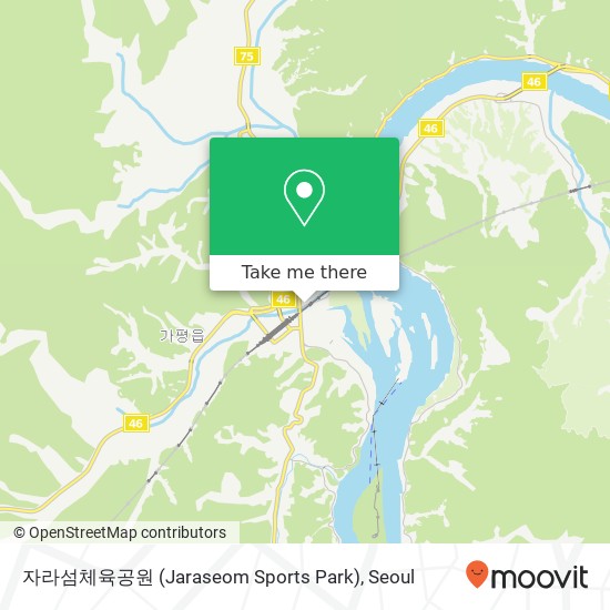 자라섬체육공원 (Jaraseom Sports Park) map