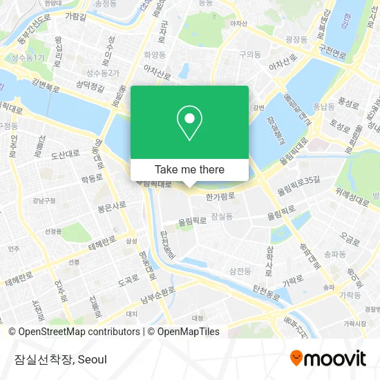 잠실선착장 map